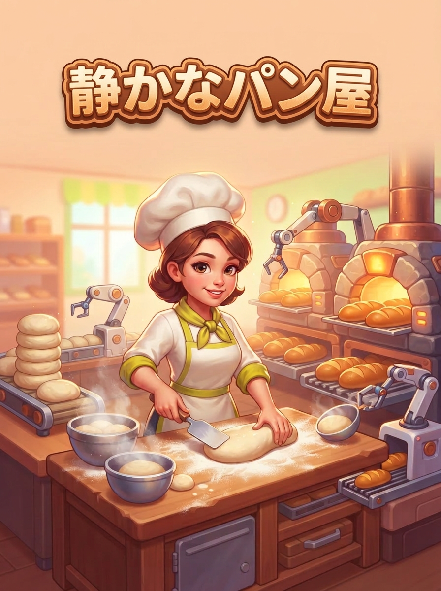 静かなパン屋