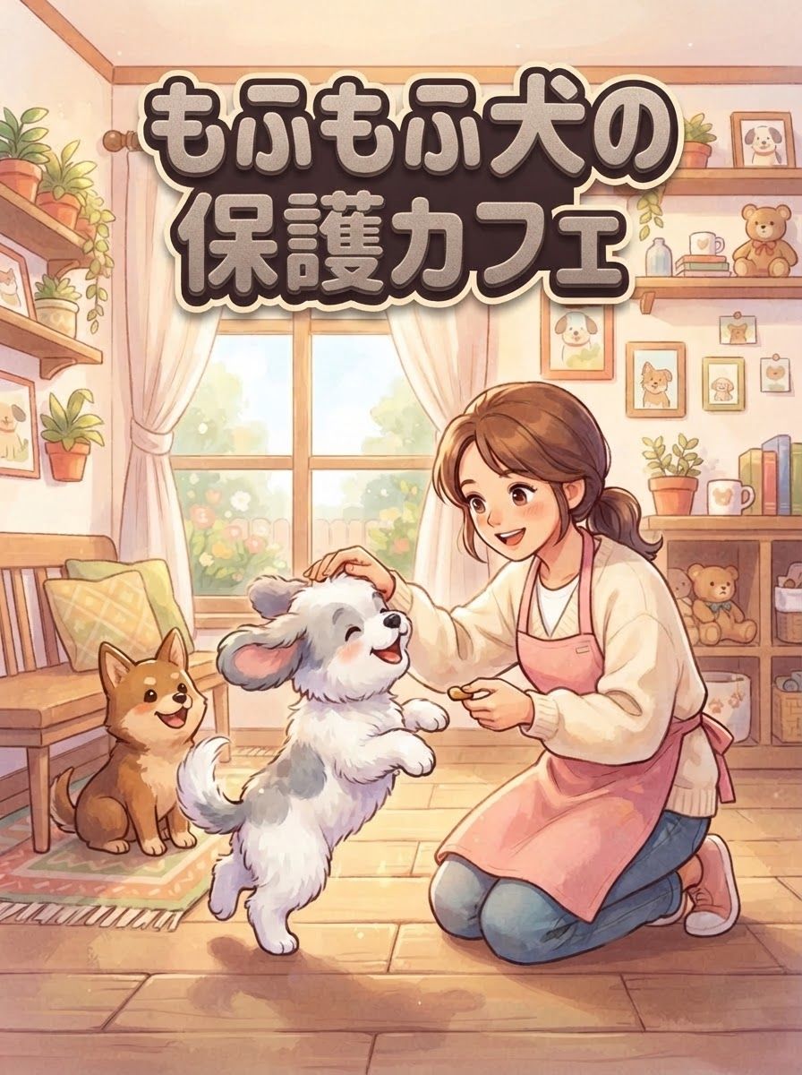 もふもふ犬の保護カフェ