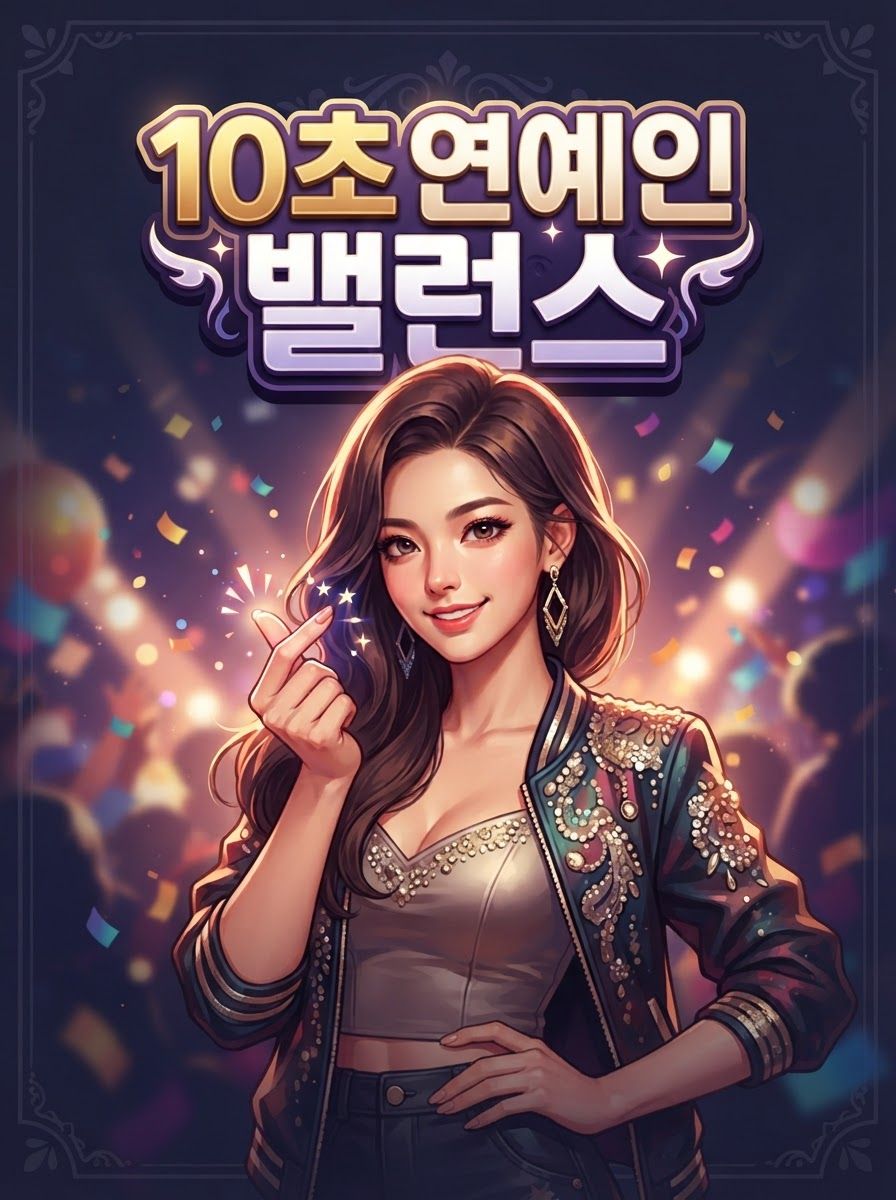 10초 연예인 밸런스