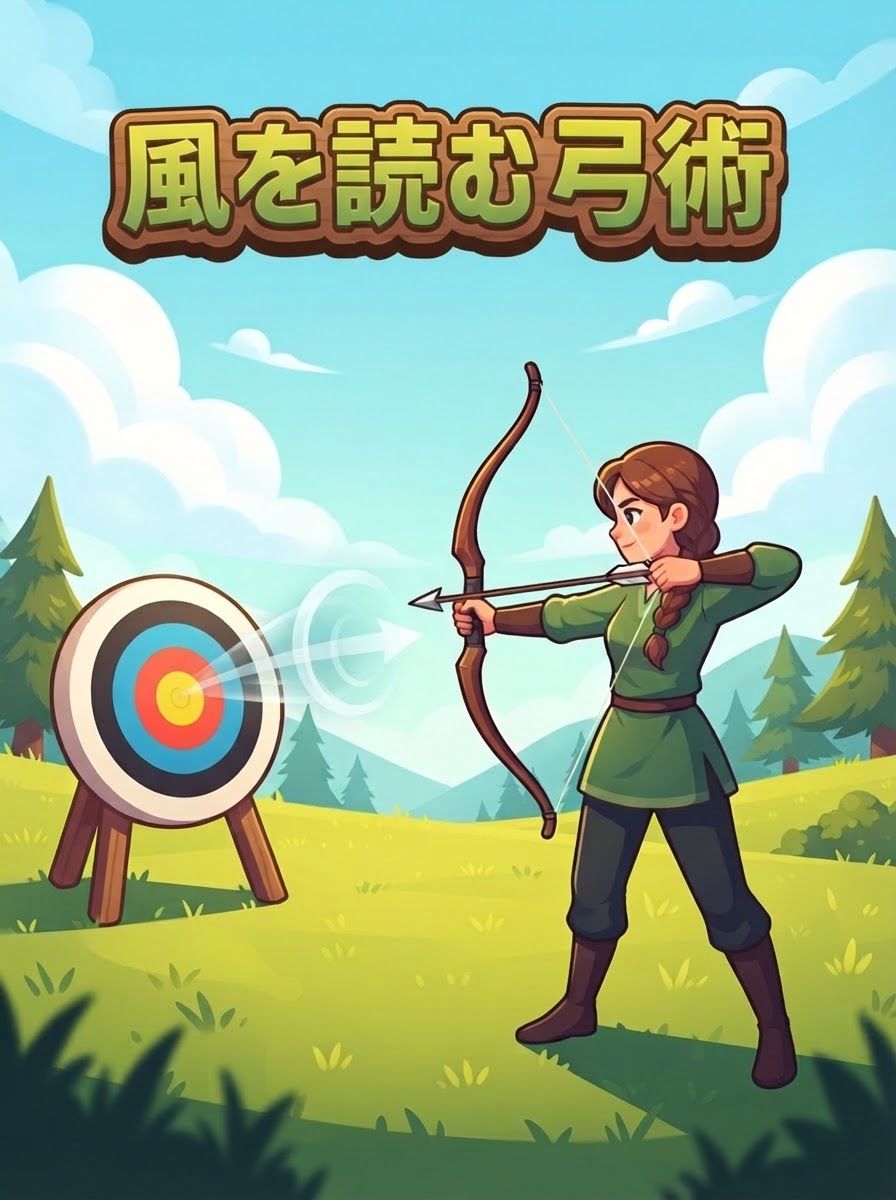 風を読む弓術