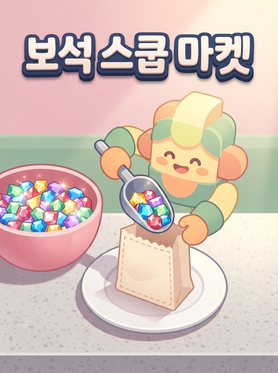 보석 스쿱 마켓