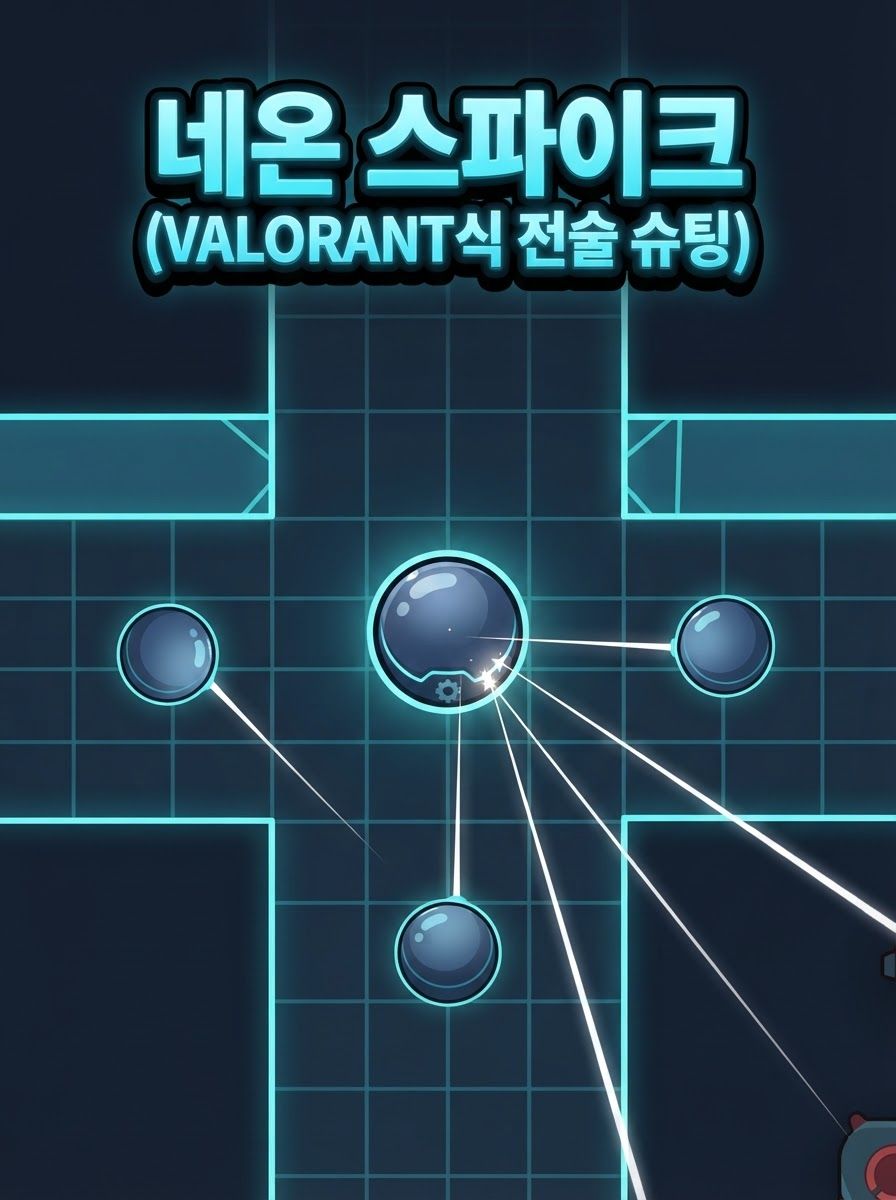 네온 스파이크 (VALORANT식 전술 슈팅)