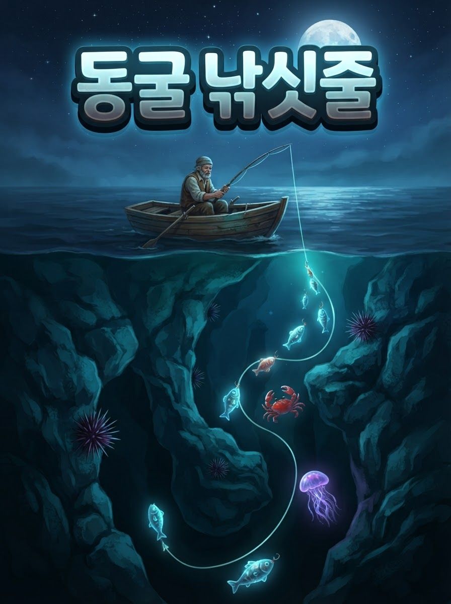 동굴 낚싯줄