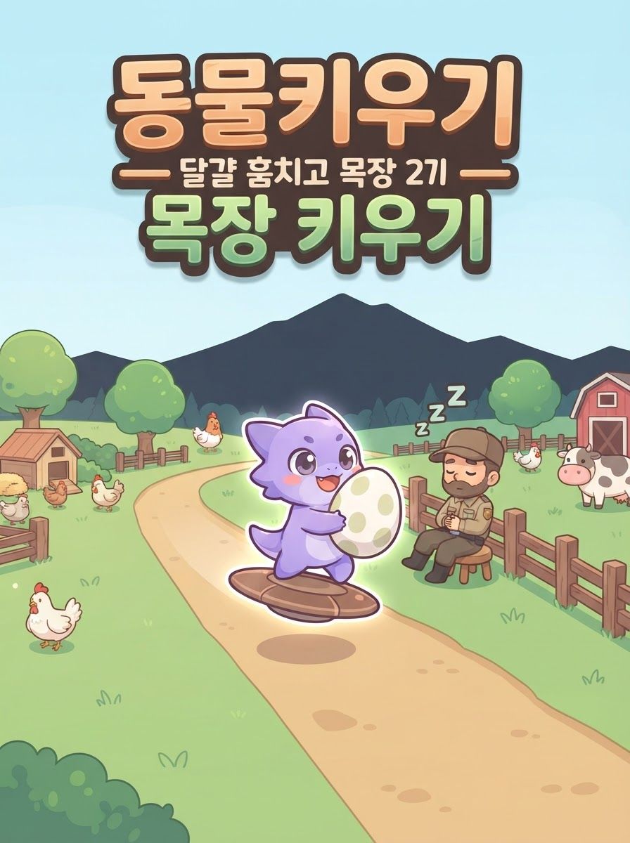 동물키우기 — 달걀 훔치고 목장 키우기