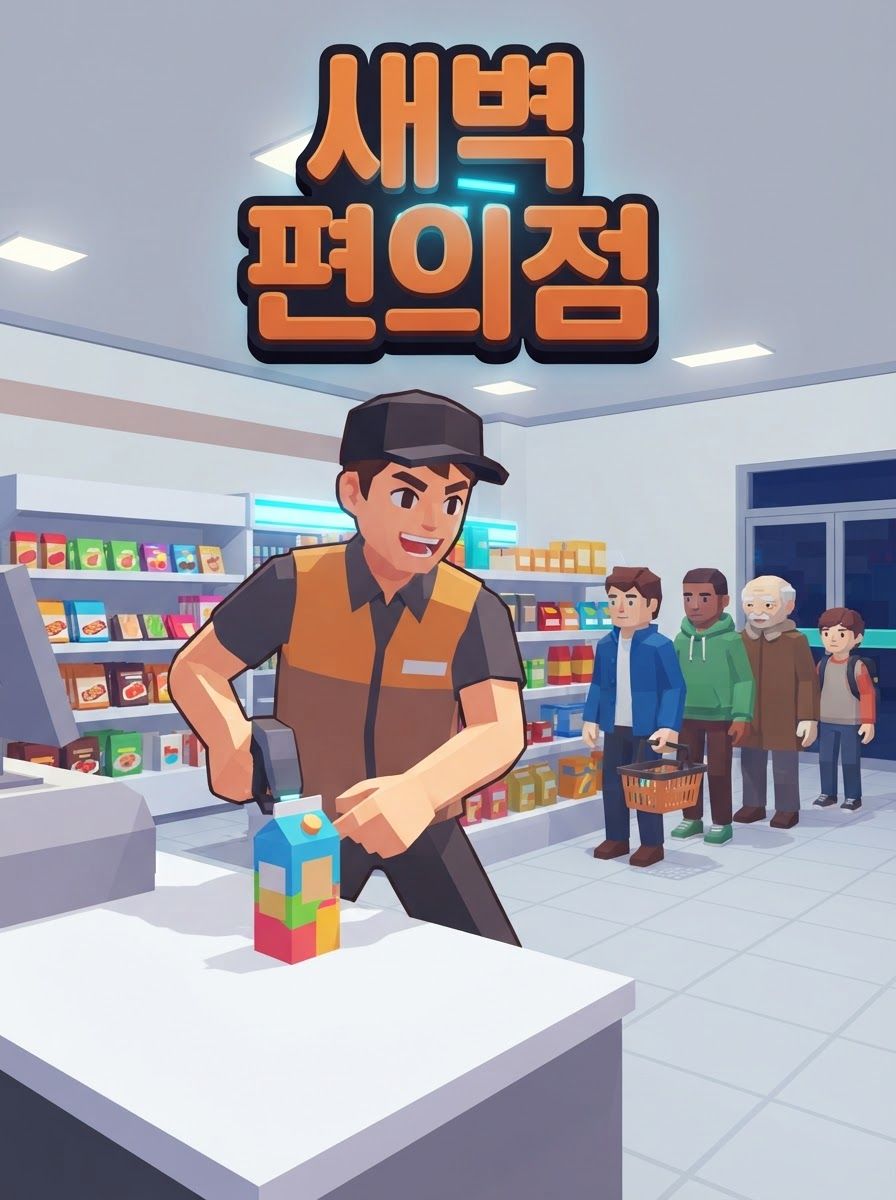 夜明けのコンビニ