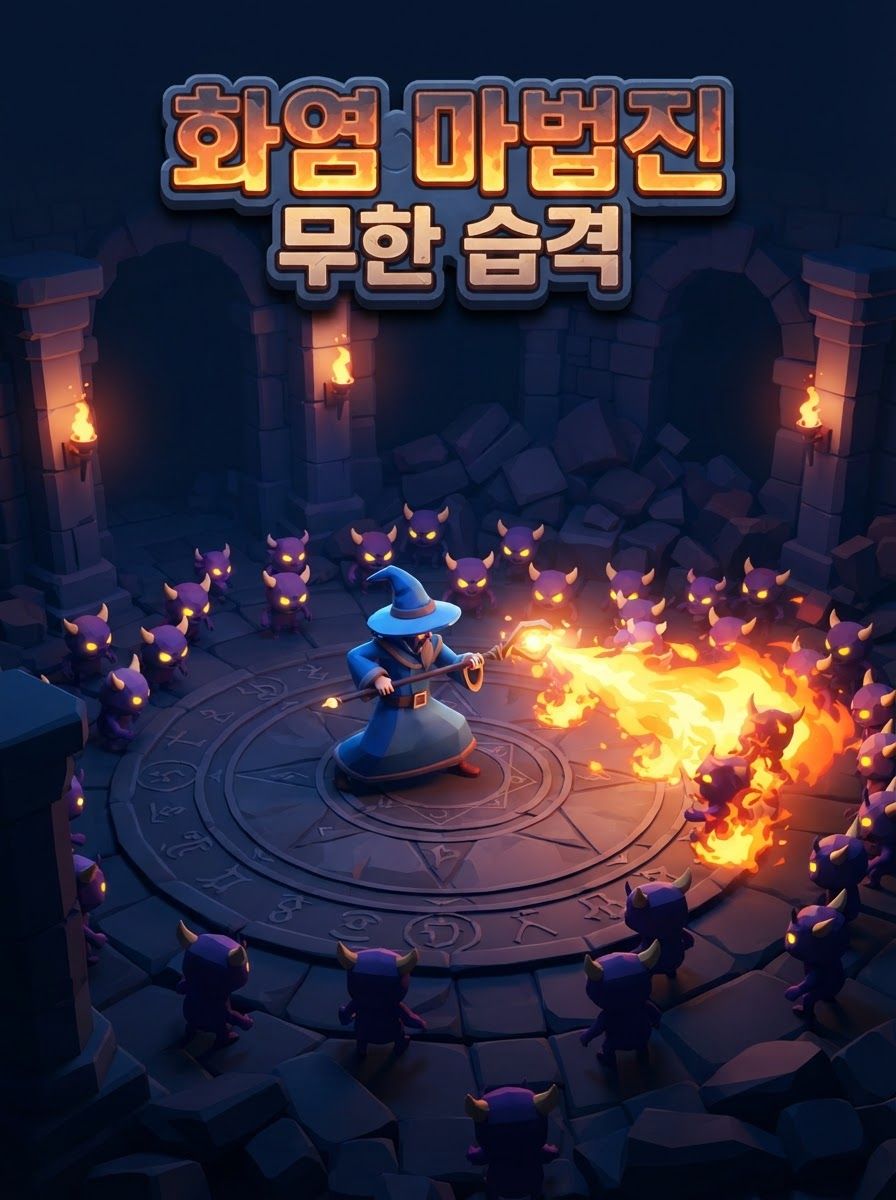 화염 마법진: 무한 습격