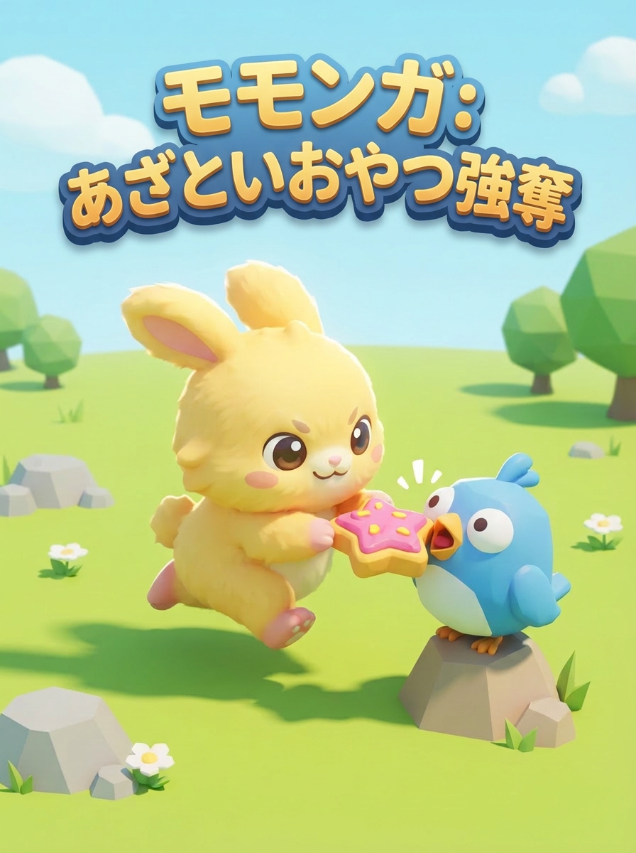 モモンガ：あざといおやつ強奪