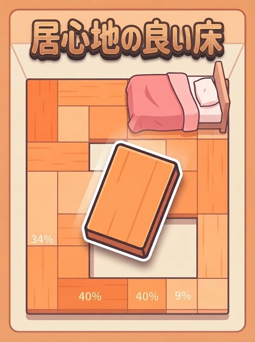 居心地の良い床