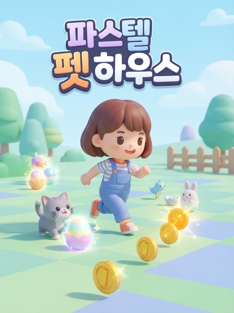 파스텔 펫 하우스