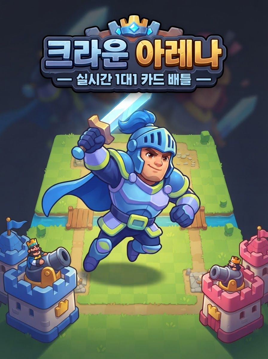 크라운 아레나 — 실시간 1대1 카드 배틀