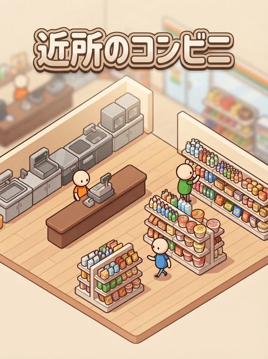 近所のコンビニ
