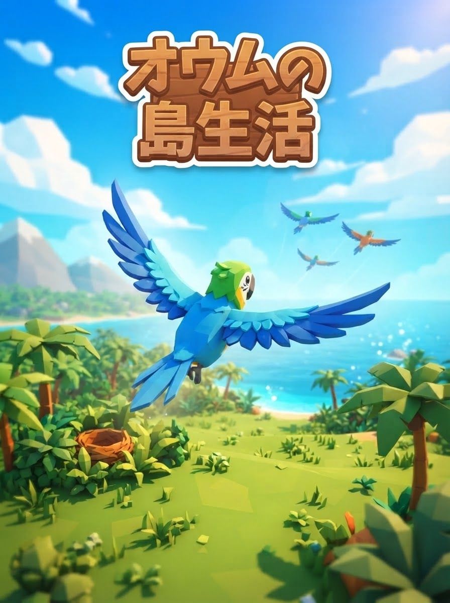 オウムの島生活