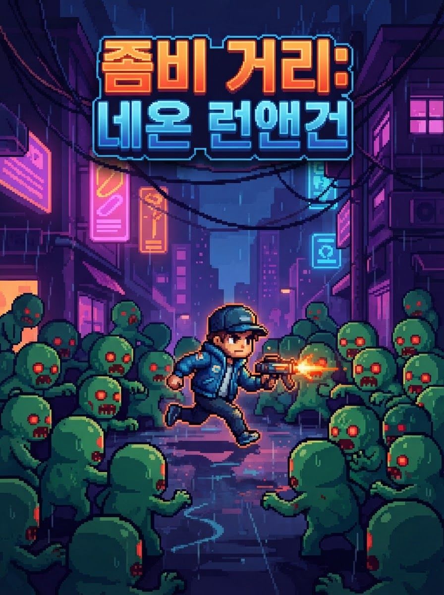 좀비 거리: 네온 런앤건