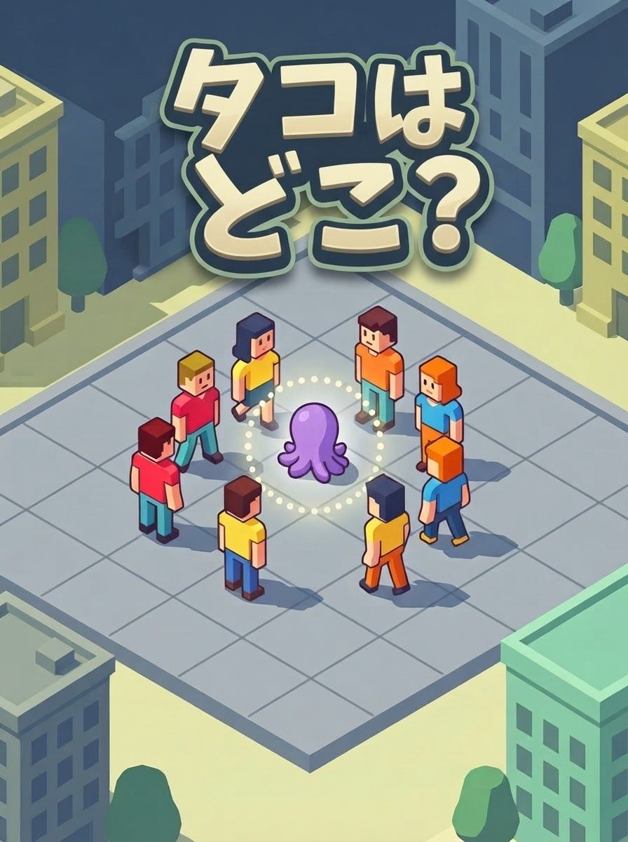 タコはどこ？