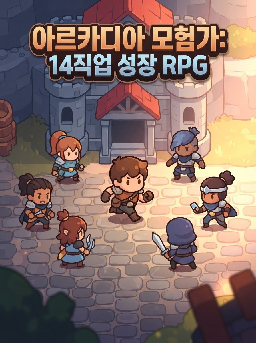 아르카디아 모험가: 14직업 성장 RPG