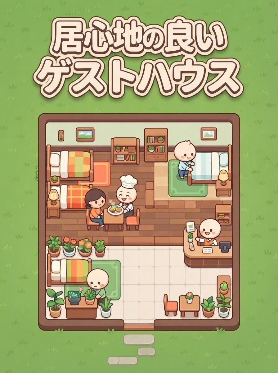 居心地の良いゲストハウス
