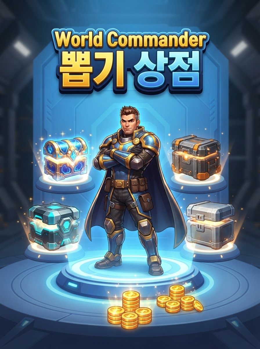 World Commander: 뽑기 상점