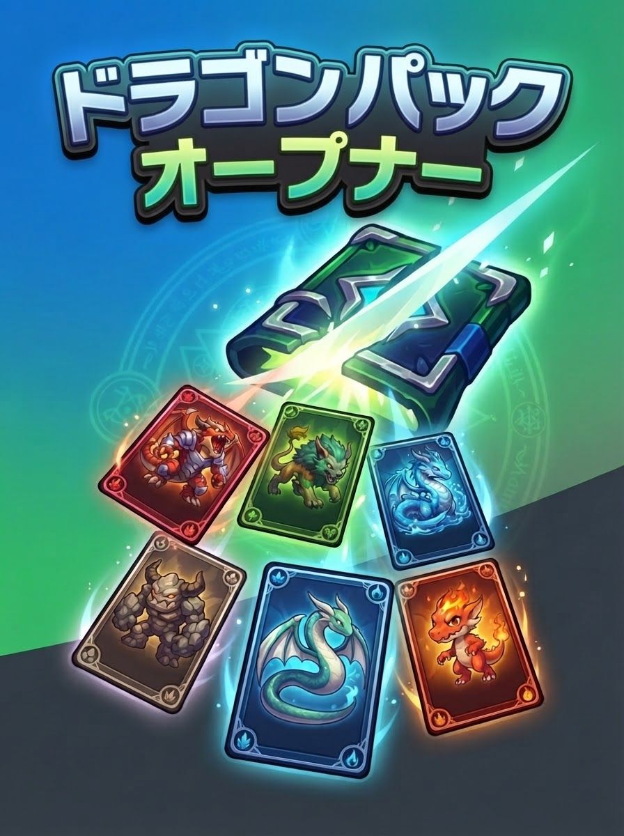 ドラゴンパックオープナー