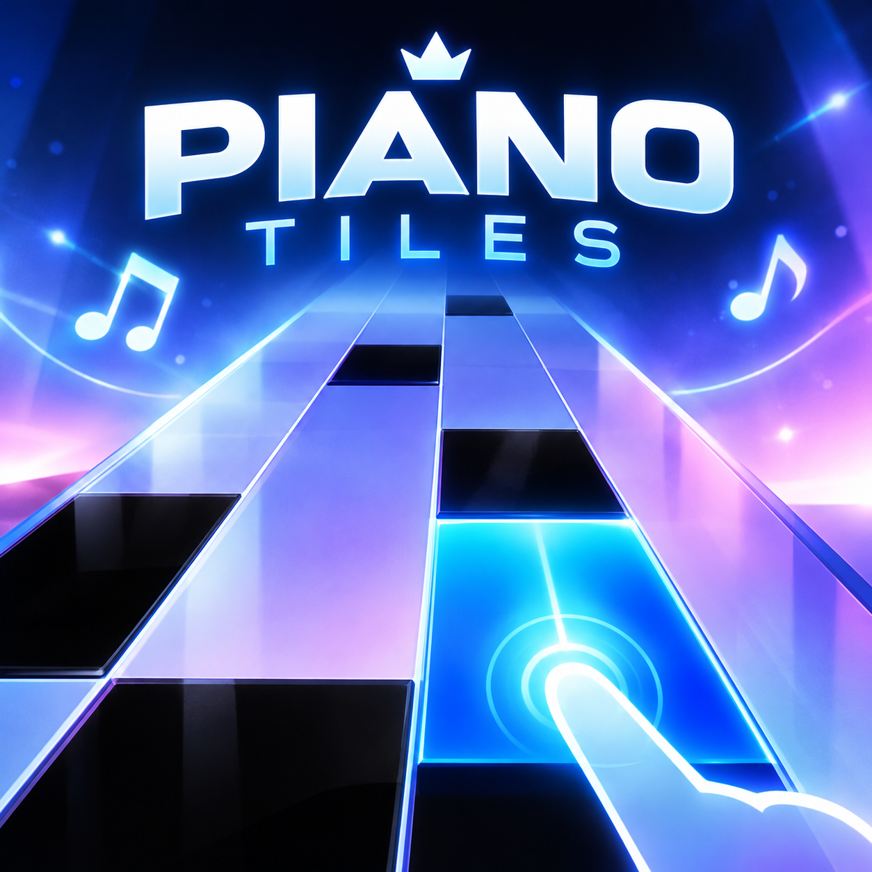 Piano tile game