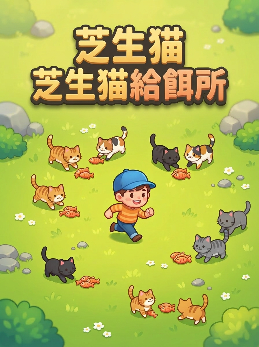 芝生猫給餌所