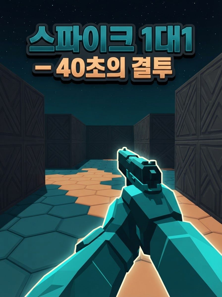 스파이크 1대1 — 40초의 결투