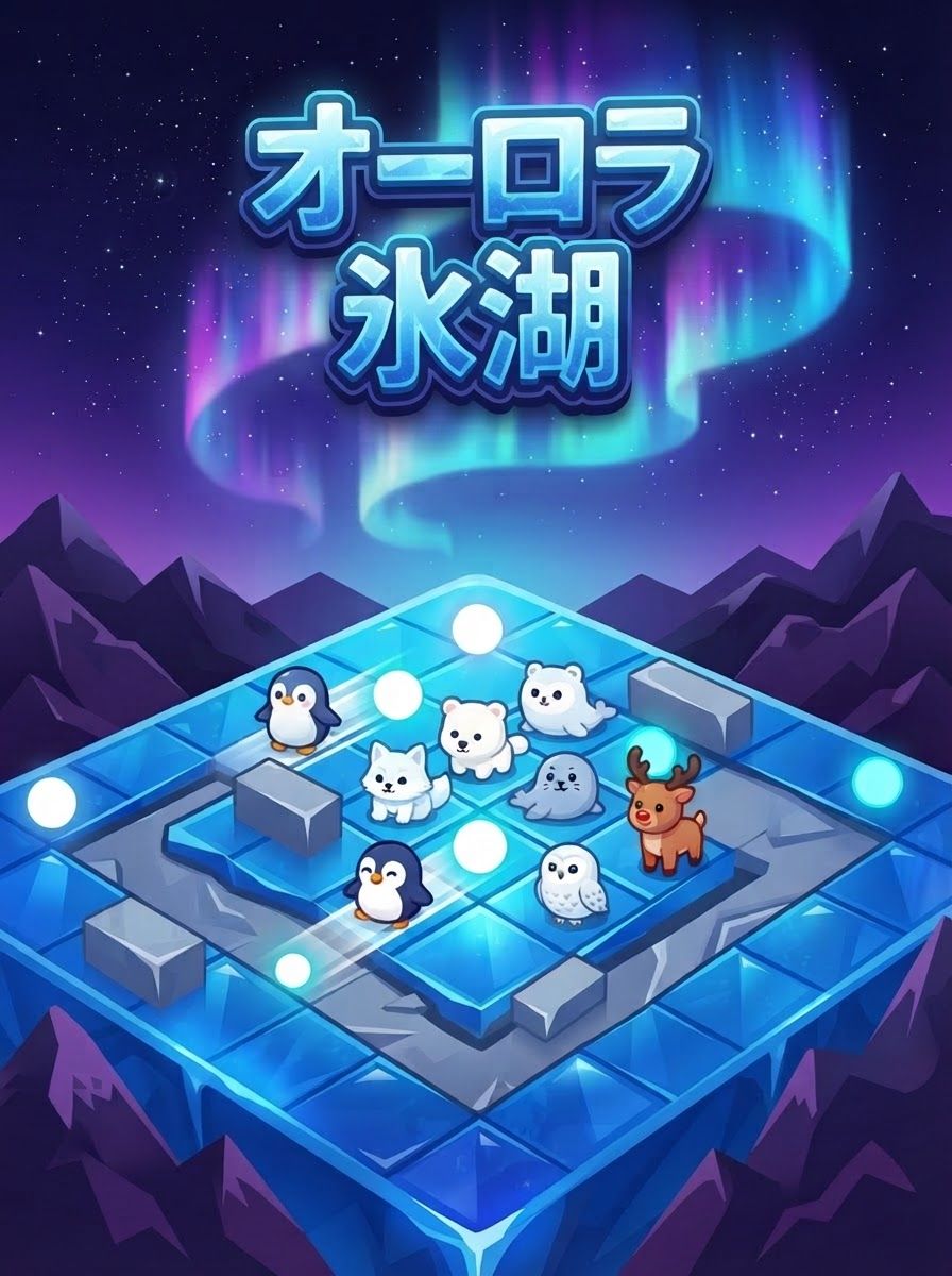 オーロラ氷湖