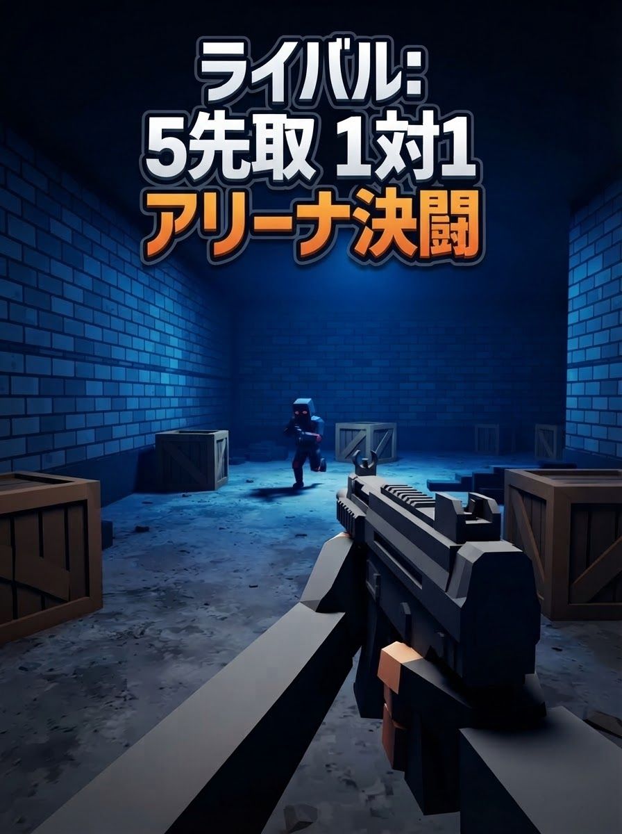 ライバル: 5先取 1対1アリーナ決闘