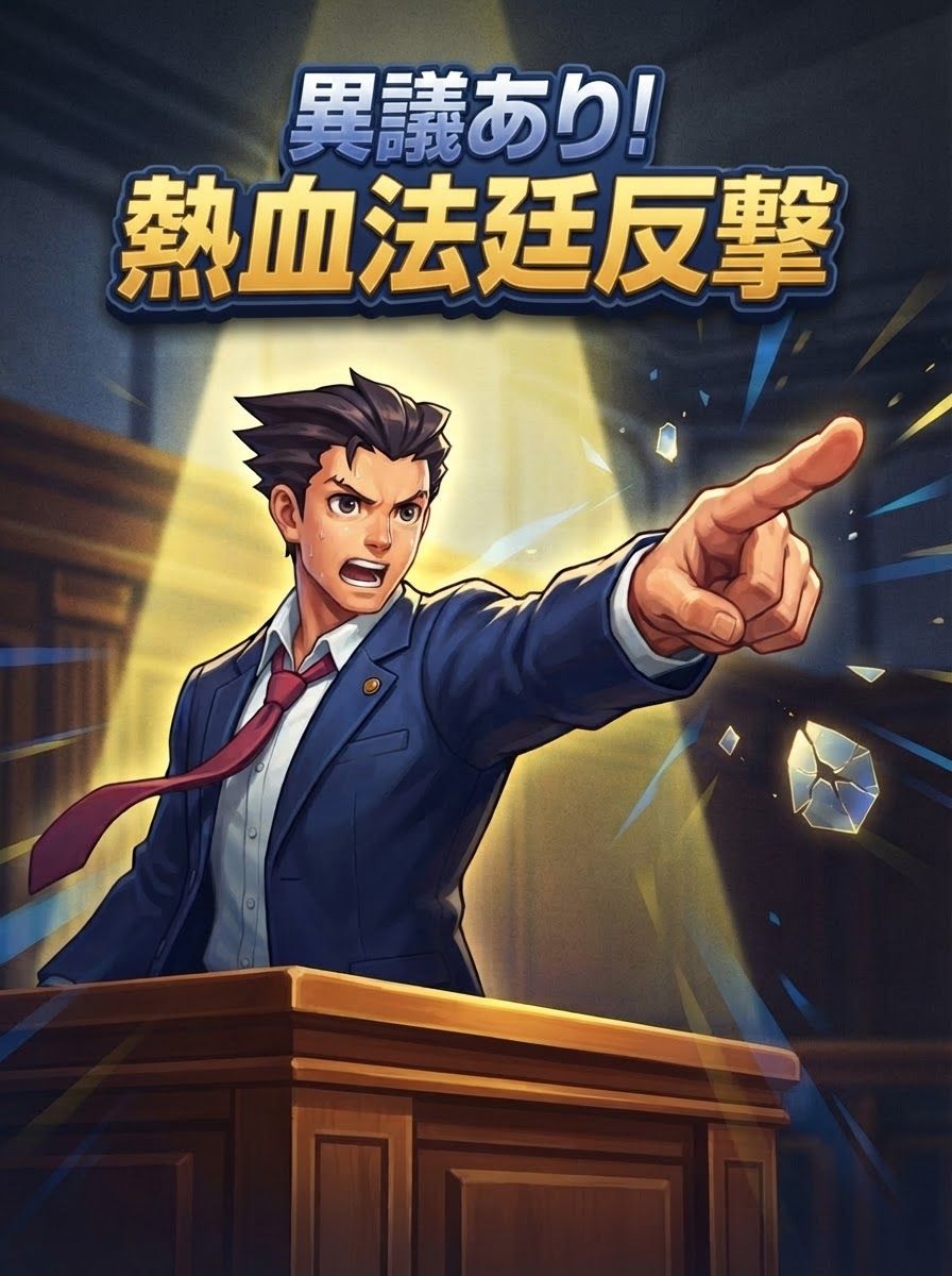 異議あり！熱血法廷反撃